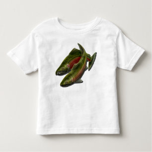 Fischen-Baby-Shirt-Lachsfischer-Kleinkind-Shirt Kleinkind T-shirt
