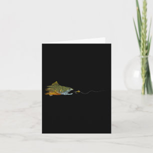 Fischen Bachforelle trout trory Fly Tying Fisherma Karte