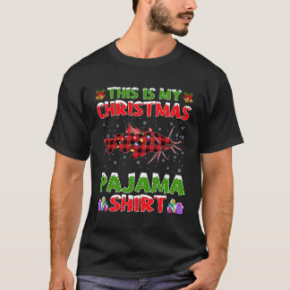 Fischen Das ist mein Pajama-Fisch zu Weihnachten T-Shirt