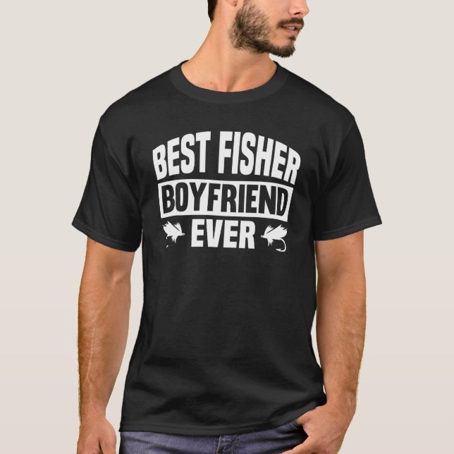 Fischen Fischer Freund Angler Fisch T-Shirt (Vorderseite)