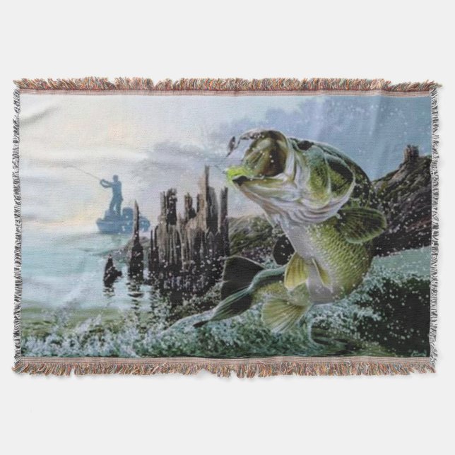 Fischen-Fisherman See-Entwurf Decke (Vorderseite)