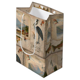 Fischen Forelle Lake Forelle Vintag Fischfang Mittlere Geschenktüte