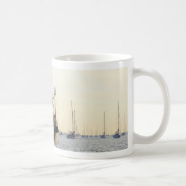 Fischen Frieden und viel in der Morgendämmerung Tasse