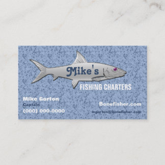 Fischen-Führer-Visitenkarte Visitenkarte