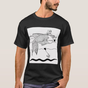 Fischen gegangen T-Shirt