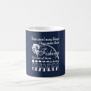 Fischen-Großvater Kaffeetasse