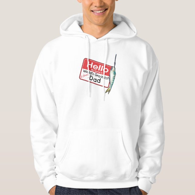 Fischen, Hallo, mein Name ist Hoodie (Vorderseite)