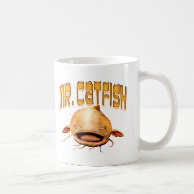 Fischen Herrn Catfish Tasse (Rechts)