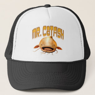 Fischen Herrn Catfish Truckerkappe