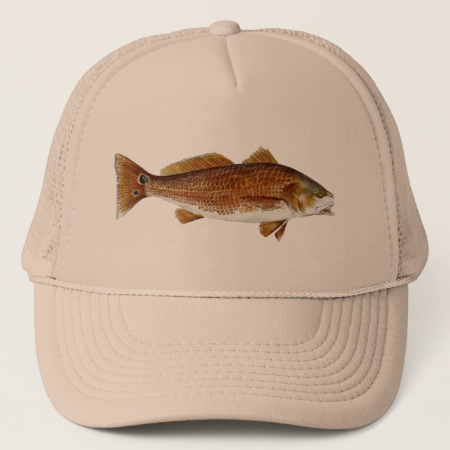 Fischen-Hut Truckerkappe (Vorderseite)