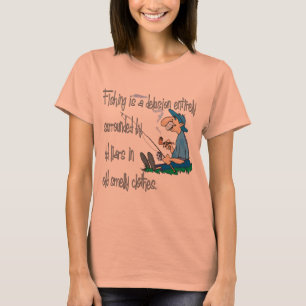 Fischen ist eine Wahnvorstellung T-Shirt