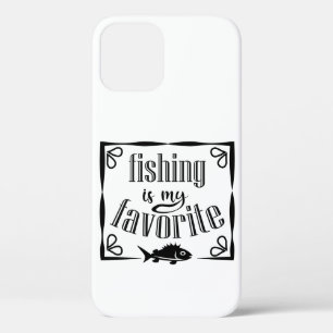 Fischen ist mein Lieblingsziffer Case-Mate iPhone Hülle