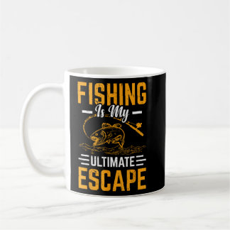 Fischen ist mein ultimatives Entkommen Kaffeetasse