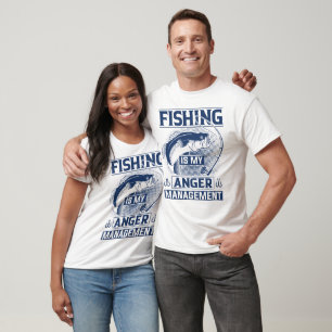 Fischen ist mein Wutmanagement T-Shirt