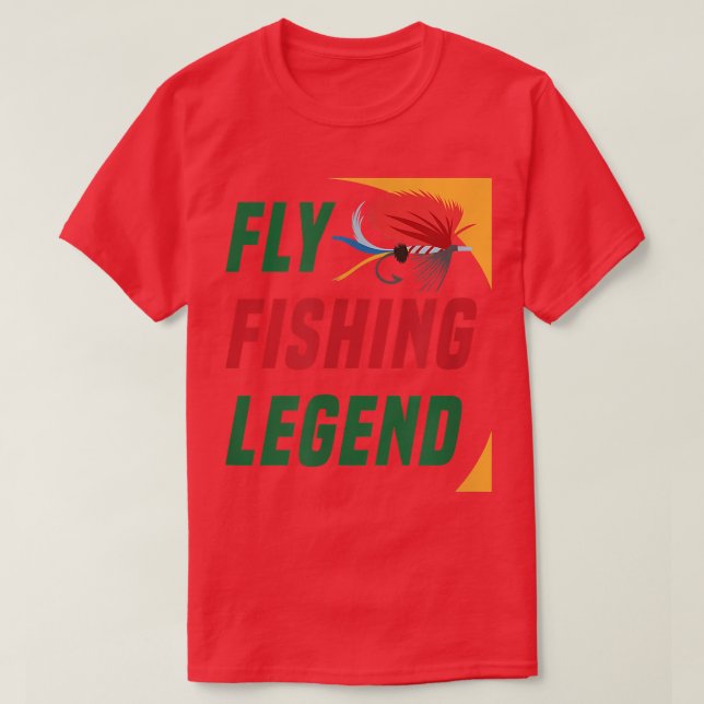 Fischen Legend Fisherman Foreut Angler  T-Shirt (Design vorne)