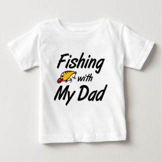 Fischen mit meinem Vater Baby T-shirt