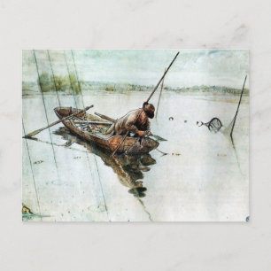 Fischen mit Netzen 1905 Postkarte