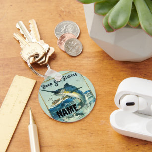 Fischen, Name oder Schlüsselanhänger hinzufügen