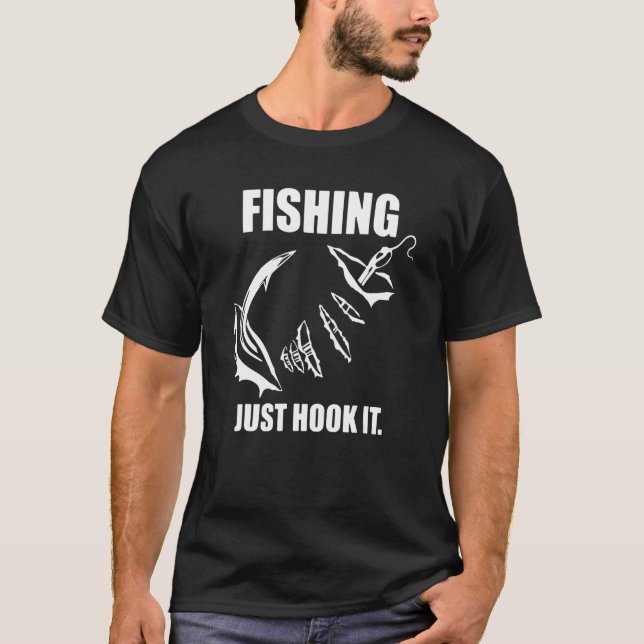 Fischen nur Liebe machen T-Shirt (Vorderseite)