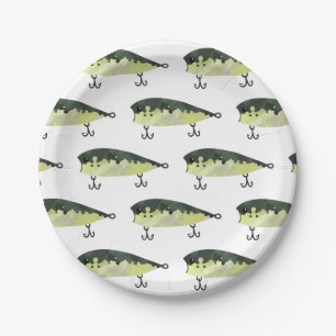 Fischen-Party-Papier-Teller Pappteller