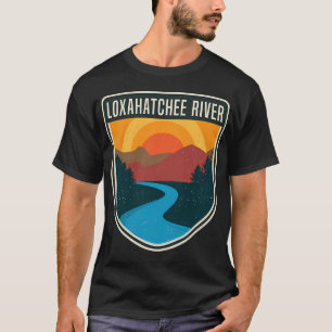 Fischen patriotische amerikanische Flagge Fischer T-Shirt
