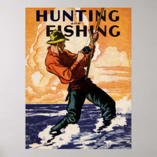 Fischen Poster