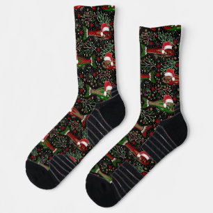 Fischen Sie ein frohes Weihnachten, Red Green Fore Socken