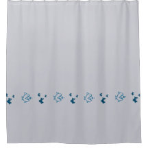 Fischen Sie schwimmendes Pirahnas grafisches Blau