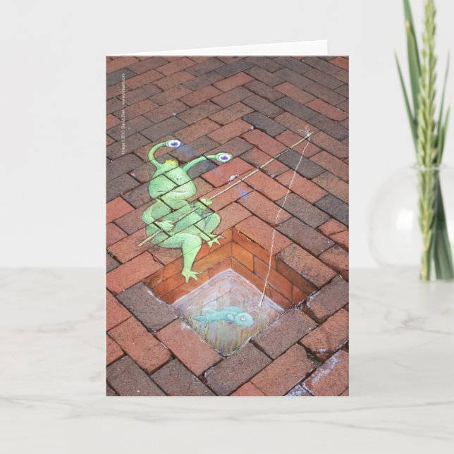 Fischen sluggo karte (Vorderseite)