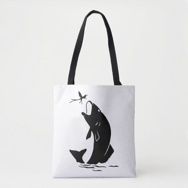 Fischen Sprünge Larvea Hook Fisherman Geschenk (Vorderseite)