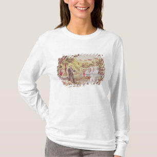 Fischen-Szene T-Shirt