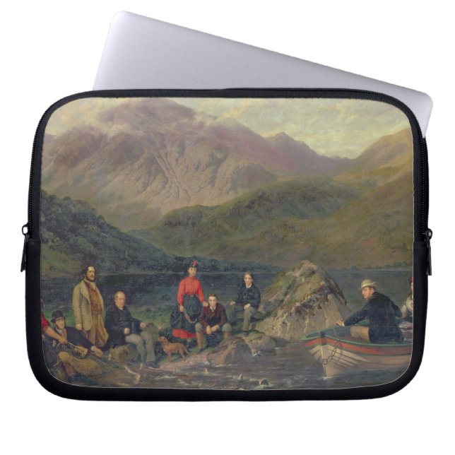 Fischen T7833 bei Haweswater Laptopschutzhülle (Vorderseite)