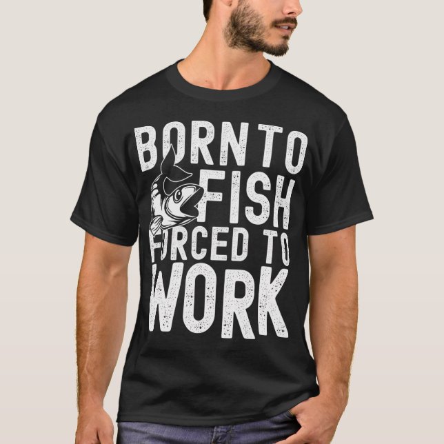 Fischen T-Shirt (Vorderseite)