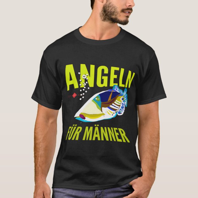 Fischen T-Shirt (Vorderseite)