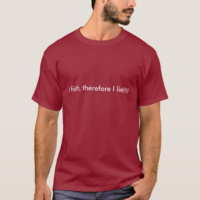 Fischen-T - Shirt (Vorderseite)