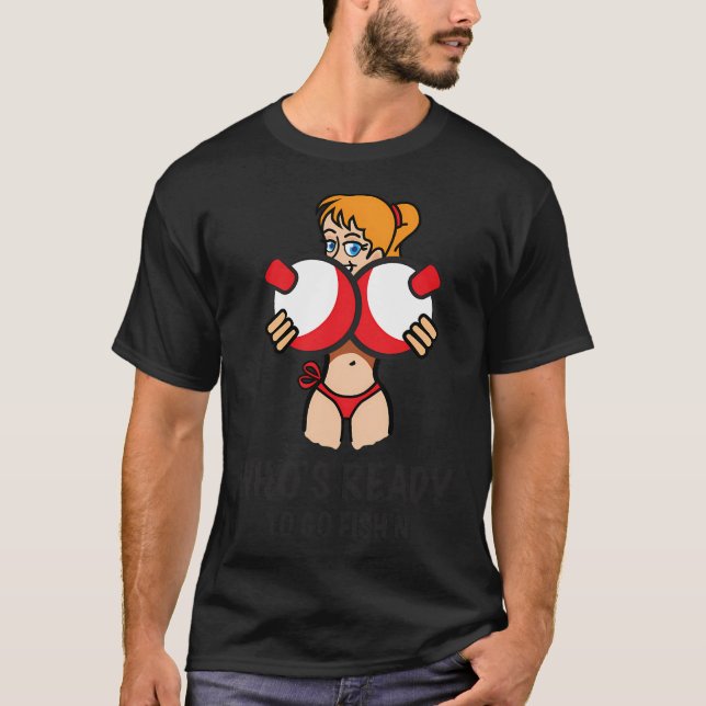 Fischen T-Shirt (Vorderseite)