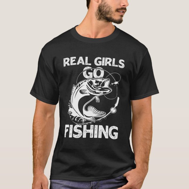 Fischen T-Shirt (Vorderseite)
