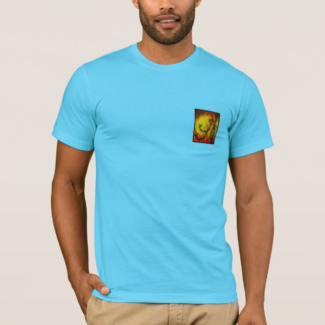 Fischen-Tagebücher - das Auge des Fischers T-Shirt (Vorderseite)