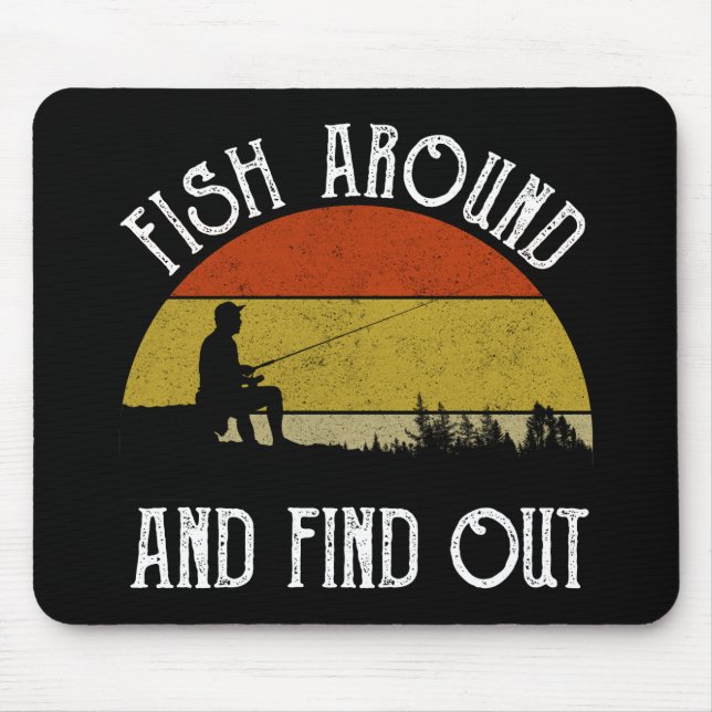 Fischen und erfahren mousepad (Vorne)