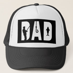 Fischen Vater Mens Vatertag Geschenk Bester Vater Truckerkappe