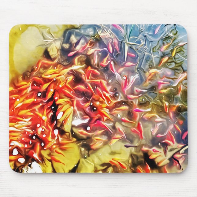 Fischen von Bildern auf einem Mauspad (Vorne)