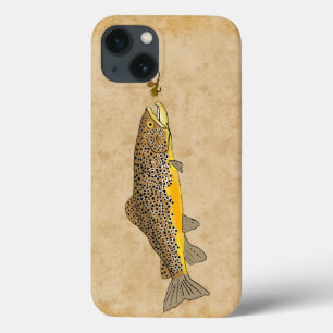 Fischen von Brauner Forelle Case-Mate iPhone Hülle