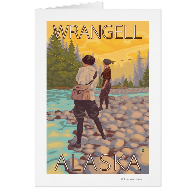 Fischen von Frauen - Wrangell, Alaska (Vorne)