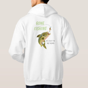 Fischen von Männern Hoodie