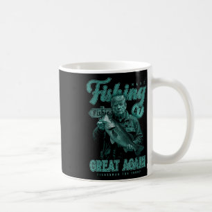Fischen wieder großartig B Fischen Donald Tr Kaffeetasse