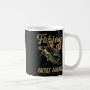 Fischen wieder großartig Funny B Fischen Donald Kaffeetasse