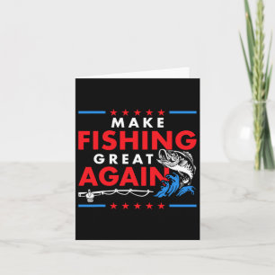 Fischen wieder großartig Funny Fisherman Fischer Karte