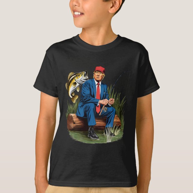 Fischen wird wieder großartig durch den Spaß Fisch T-Shirt (Vorderseite)