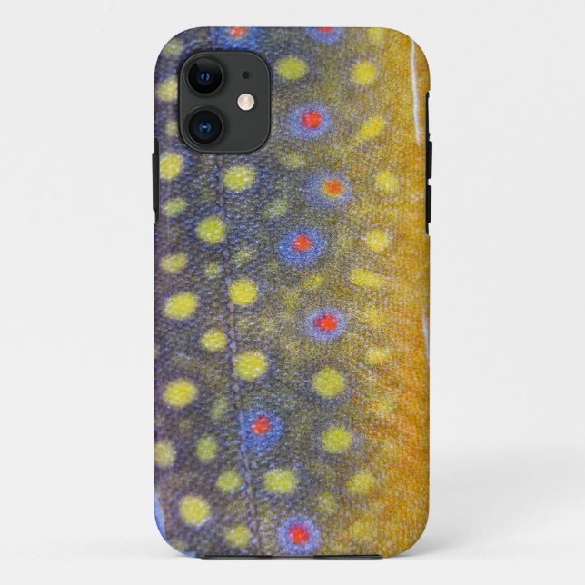 Fischen-Wut iPhone 5 Fall (Bachforelle) Case-Mate iPhone Hülle (Rückseite)