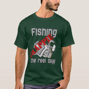 FischenCrappie das Spulen-Abkommen-ernste Fischen T-Shirt